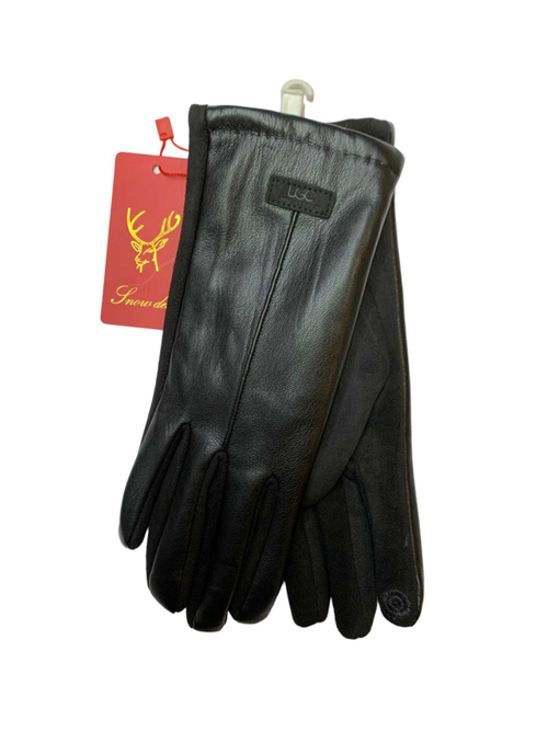 Перчатки. Женские. Материал верха: Эко кожа. Замша. Подклад: Мех. Сенсорные. Внутри мех. Очень мягкие. 12 шт в упаковке.