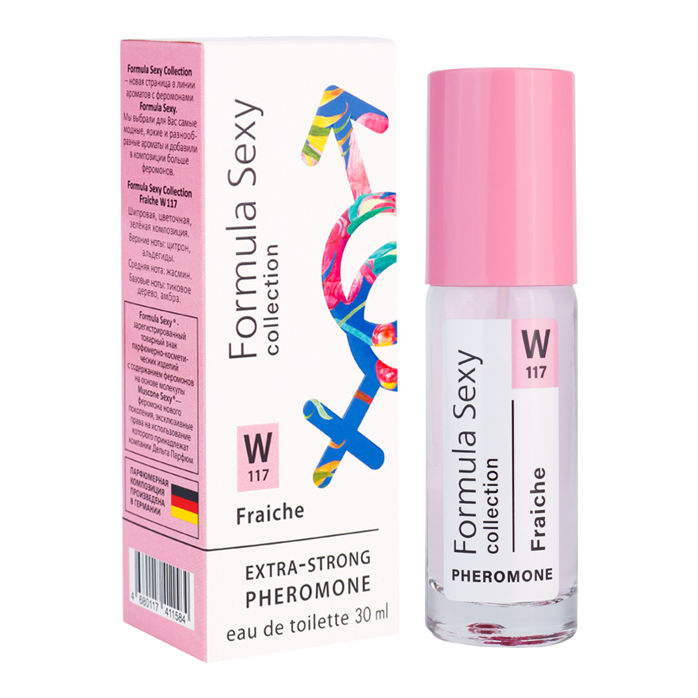Вода туалетная c феромонами Formula Sexy Fraiche W117 (Формула Секси Фрэш W117) – 30ml for women