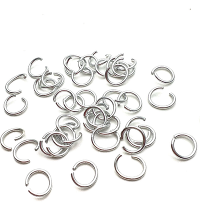 Пирсинг для ногтей колечки серебро 1 г