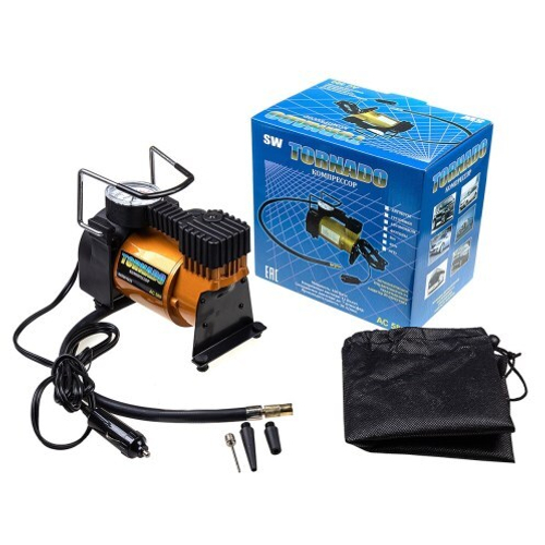 Компрессор поршневой TORNADO АС-580 12В (SKYWAY)