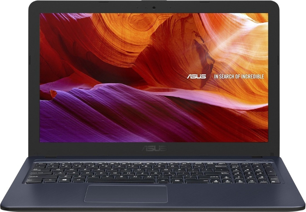 Ноутбук ASUS VivoBook 15 A543MA-GQ1228 Intel Pentium N5030, 1.1 GHz - 3.1 GHz, 4096 Mb/ 15.6; HD 1366x768/ 256 Gb SSD/ DVD нет/ Intel UHD Graphics 605/ Endless/ черный, 1.9 кг/ 90NB0IR7-M23680