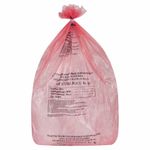Пакеты для медицинских отходов КОМПЛЕКТ 100 шт., класс В (красные) 60 л, 70х80 см,12 мкм, ПТП "Киль"
