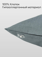 Наволочка 40х40 Перкаль 1шт Цветочки