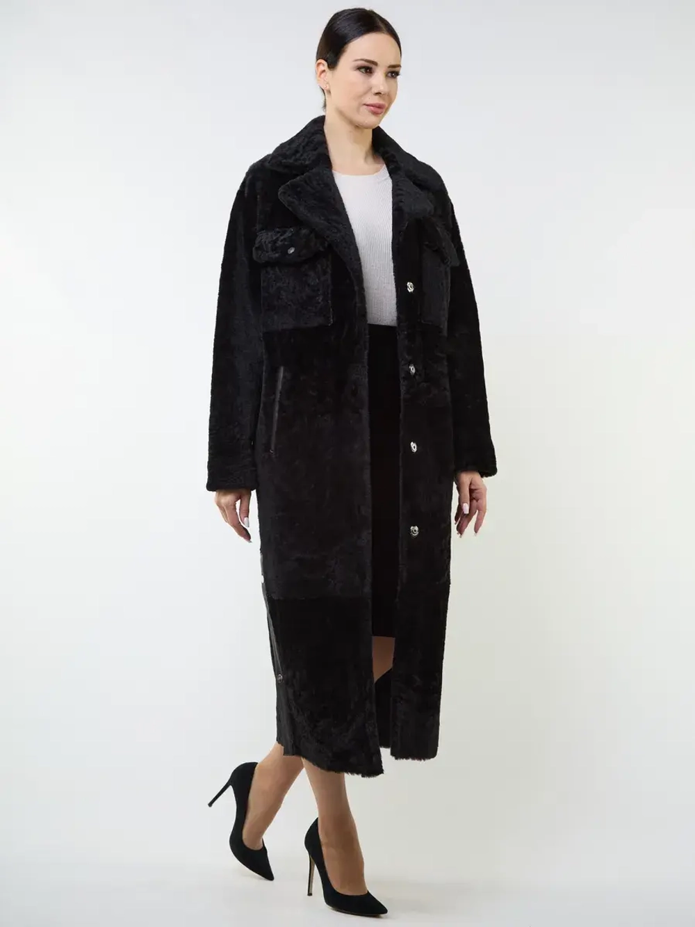 Дубленка зимняя шуба натуральная