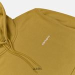  Толстовка мужская Carhartt WIP Script Embroidery Hooded артикул:I033658_agate - купить в магазине Дайс