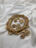 Пуговицы золото плетение (пряжка)