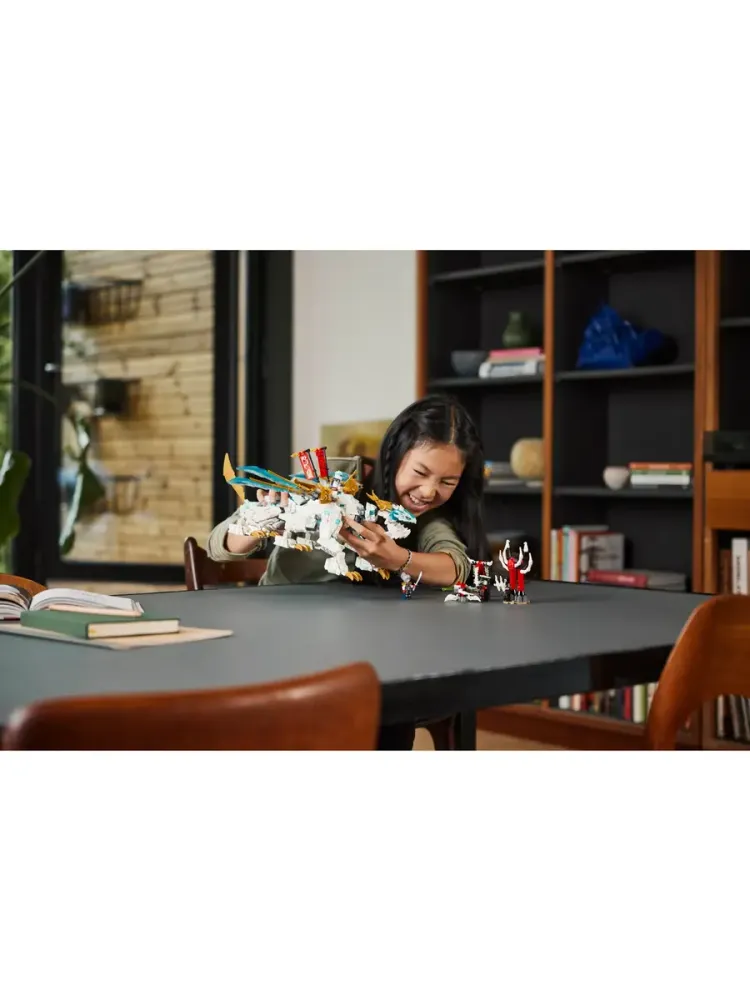 Конструктор NINJAGO 71786 Ледяной Дракон Зейна