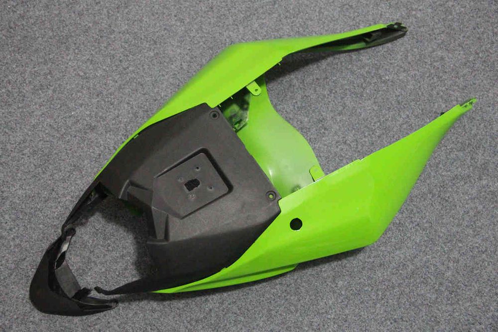 Комплект пластика для мотоцикла Kawasaki ZX-6R 09-12 Зелено-Черный
