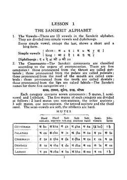 A Sanskrit manual for high schools | Robert Antoine