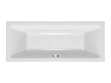Ванна акрил прямоуг. Kolpa San ELEKTRA 180x80, (01, BASIS) (в комплекте с каркасом, со сливом)