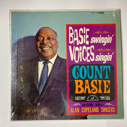 Винтажная виниловая пластинка LP Count Basie With The Alan Copeland Singers Basie Swingin Voices Singin (USA 1966)