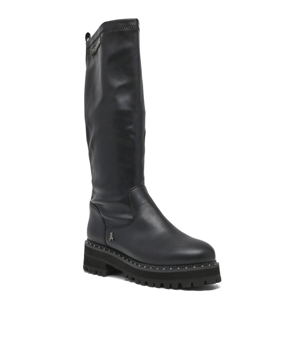 сапоги-казаки Patrizia Pepe - черный(PPJ711)