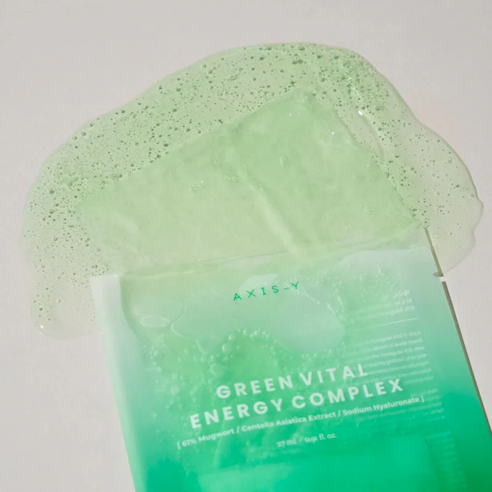 Axis-Y Green Vital Energy Complex Mask 1шт