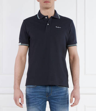 Поло HARLEY Pepe Jeans London - темно-синий(PM542156)