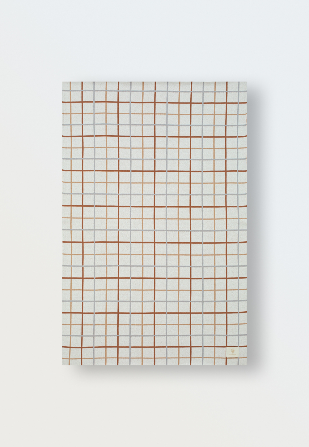 8065-332 Плед вязаный (клетка)