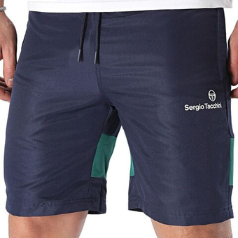 Мужские теннисные шорты Sergio Tacchini Libera Shorts - небесный