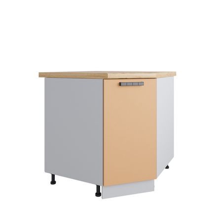 Кухня Модуль СУ 850 Ройс Горчица Скин