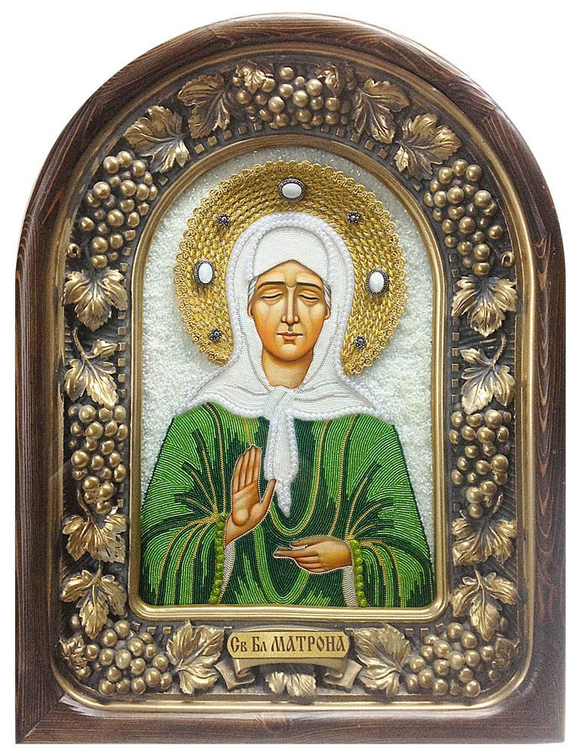 Икона Святая блаженная Матрона Московская