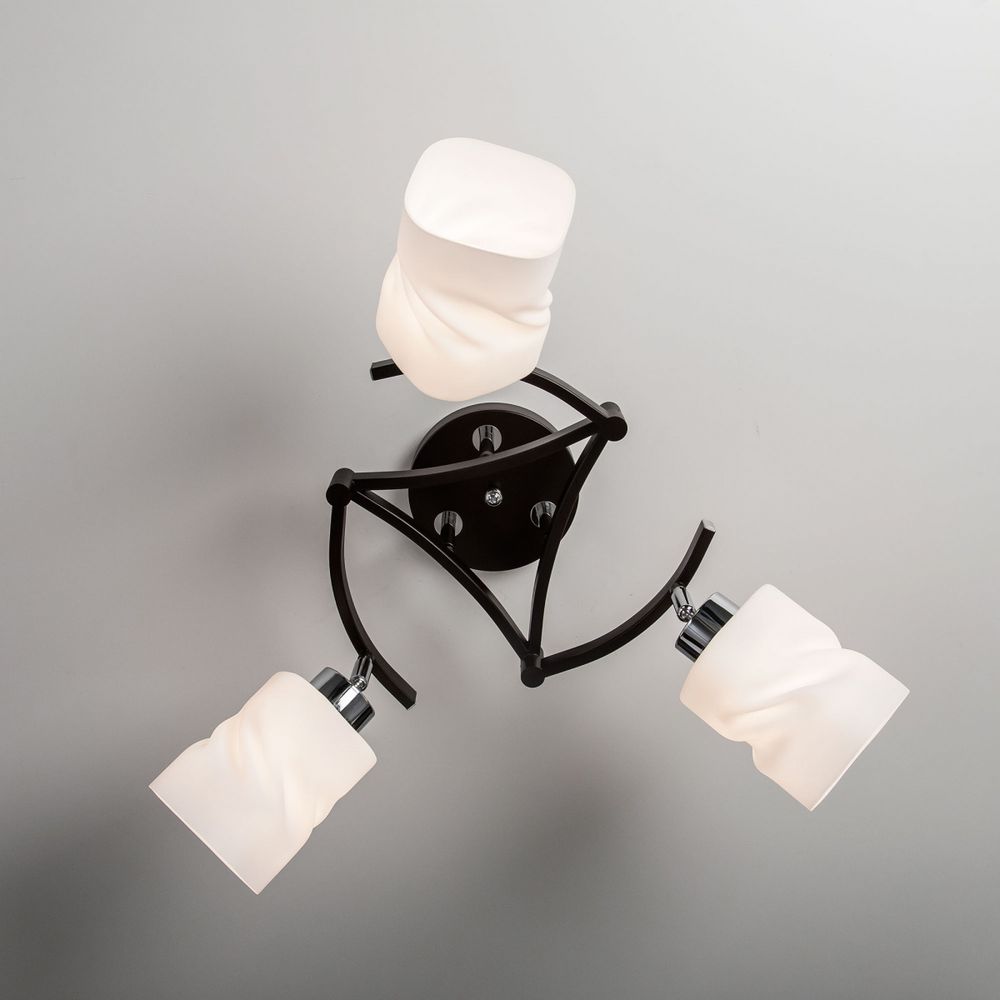 Citilux Берта CL126132 Люстра поворотная Венге Хром