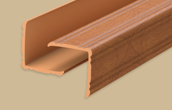 Угол вспененный ПВХ наружный фигурный 25х25х2700мм