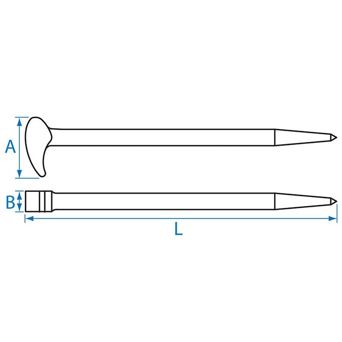 KING TONY (9TK316) Монтировка кузовная, длина 405 мм