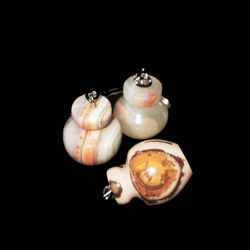 Брелок Кегля оникс асс.