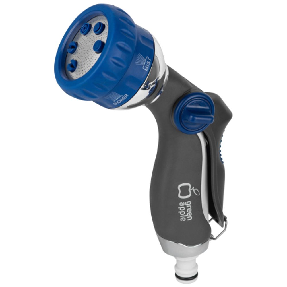 GWHM12-034 GREEN APPLE Пистолет-распылитель, металл, 6 режимов | Аксессуары для полива Green Apple