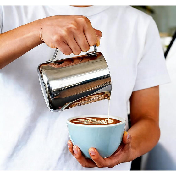 Питчер молочник 600 мл Coffee Classic нерж. P.L. Barbossa