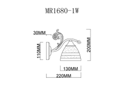 Бра MyFar Nile MR1680-1W