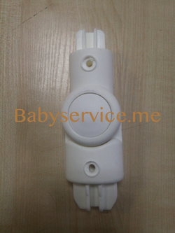 Шарнир ручки овал-овал Roan Bass Белый Правый