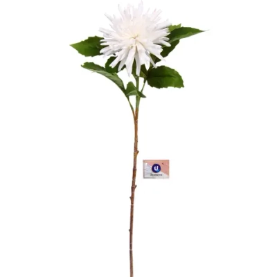 Цветок искусственный «Natur» 74см Хризантема белая