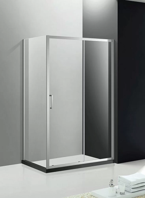 Душевой уголок Cezares Molveno 160x90 MOLVENO-AH-11-160/90-C-Cr-IV стекло прозрачное/профиль хром