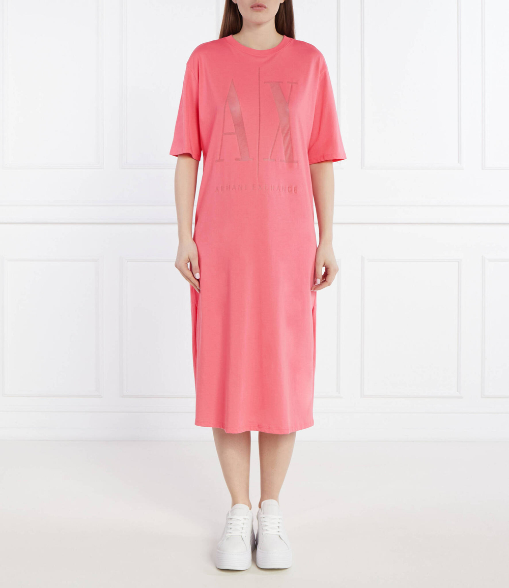 Платье Armani Exchange - коралловый(8NYAHX YJ8XZ)