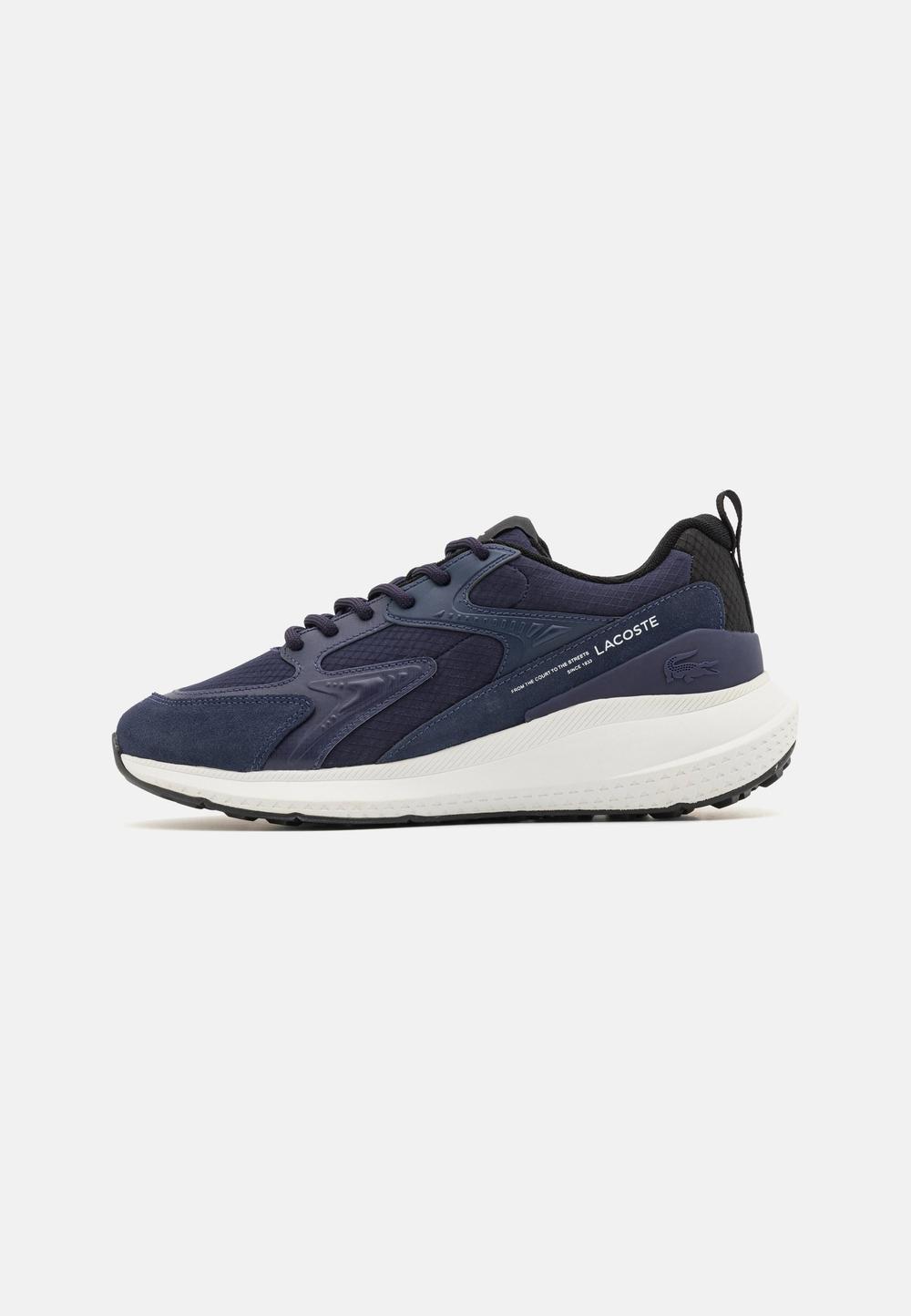 Lacoste L003 EVO 124 - кроссовки на шнуровке - Тёмно-синий / Белый