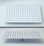 Лейка тропическая  20х30 прямоугольный  (БЕЛЫЙ)  ViEiR (20/1шт)