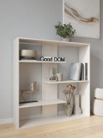 Стеллаж деревянный для игрушек и книг