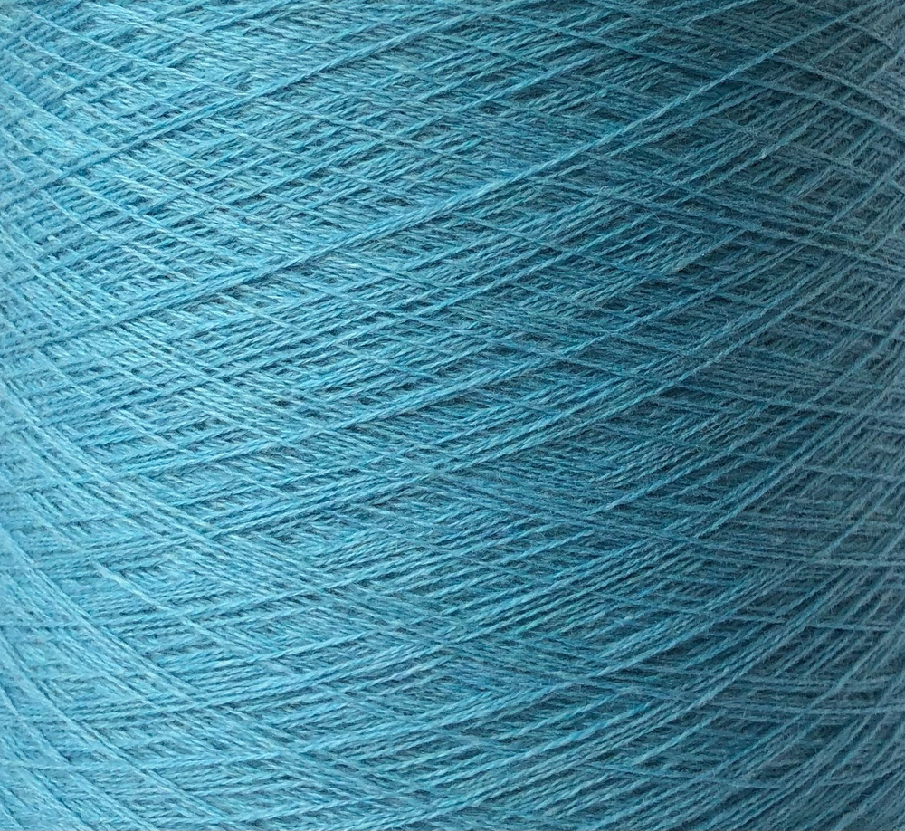 NEW Пряжа Кашемир ECO cashmere 2/26 голубой
