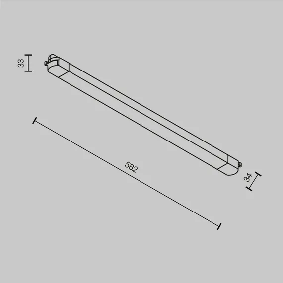 Трековый светильник Technical TR000-1-24W3K-B_1