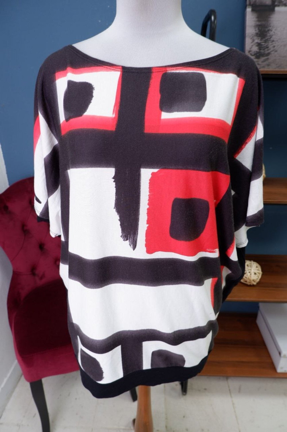 Джемпер Desigual с принтом 48 размер