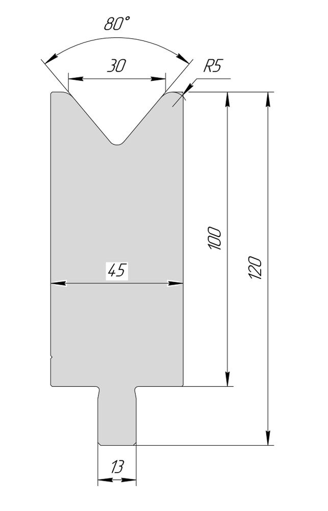 Матрица TM 3232 80° V30 H100