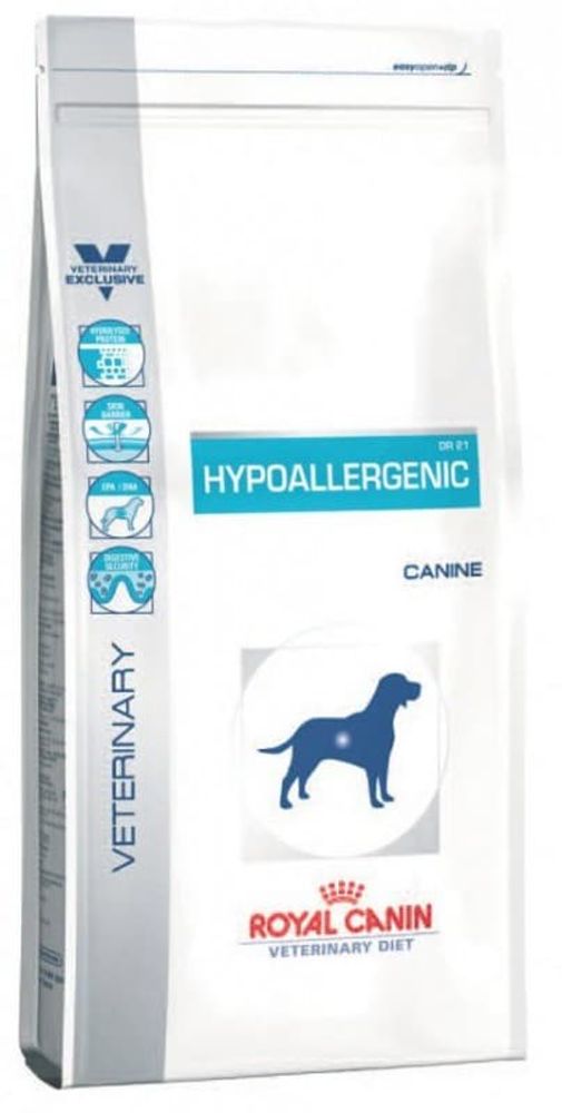 Royal Canin Hypoallergenic DR21 диета для собак при пищевой аллергии 7кг