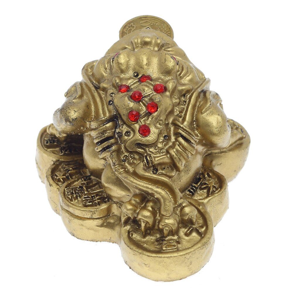 GAEM Фигурка декоративная "Лягушка денежная", L6 W5 H3 см