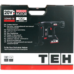 Пистолет гвоздезабивной монтажный аккумуляторный 20V TEH LGN40-1B