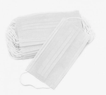 Маска 3-х слойная Premium мелтблаун, белая (50шт)