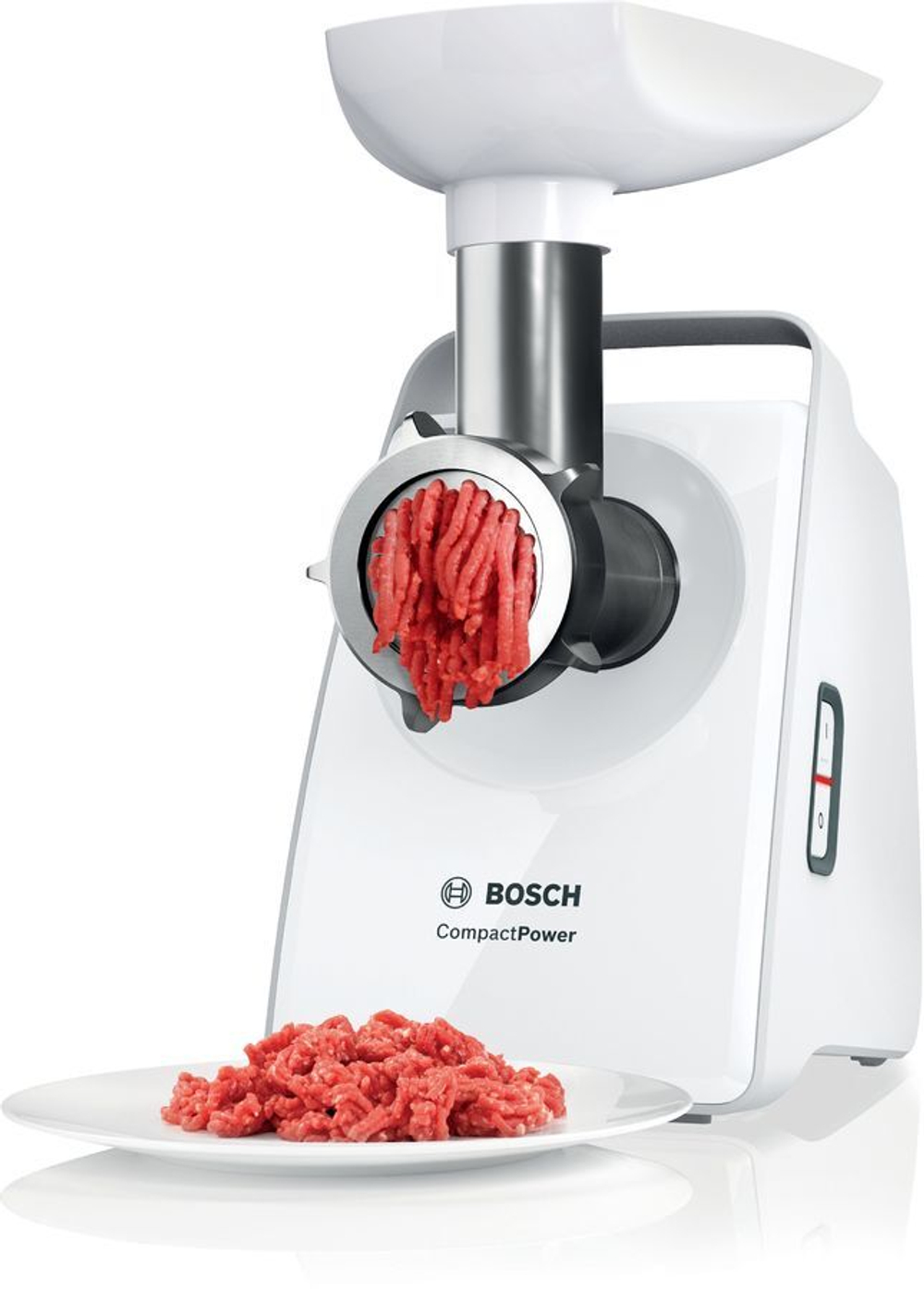 Мясорубка Bosch CompactPower 500W White MFW3910W