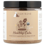 Kin+Kind, Healthy Calm, травяная добавка для собак и кошек, с ромашкой и чабрецом, 113,4 г (4 унции)