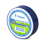 Изоляционная клейкая лента из ПВХ Folsen® 01250, 19ммХ20м, 120мкм