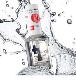 Eveline Cosmetics Nail Therapy Med+ - ночная маска для поврежденных ногтей /   12  ml  / GTIN 2600006044978