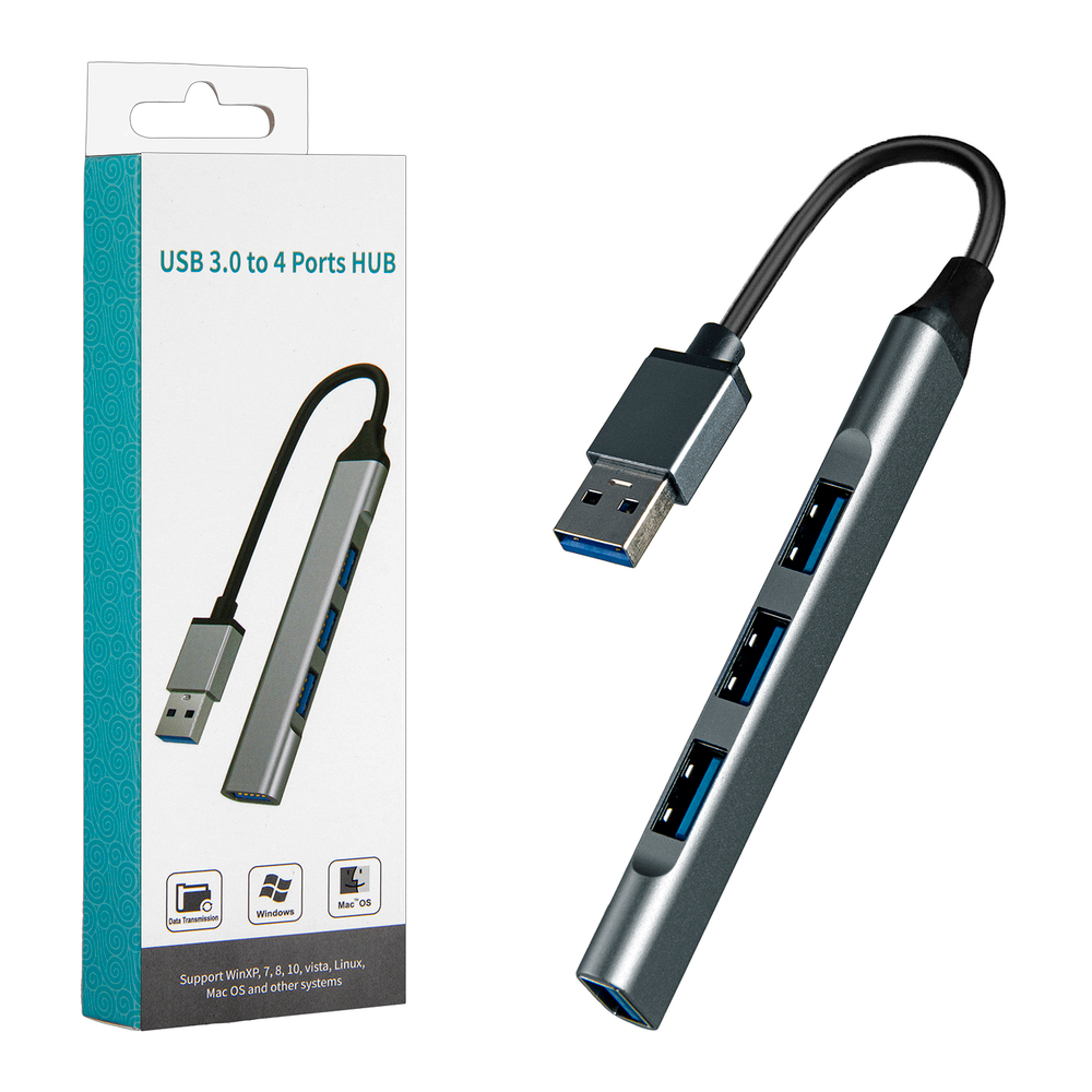 Mega Hub  4USB USB 3.0 (серый)