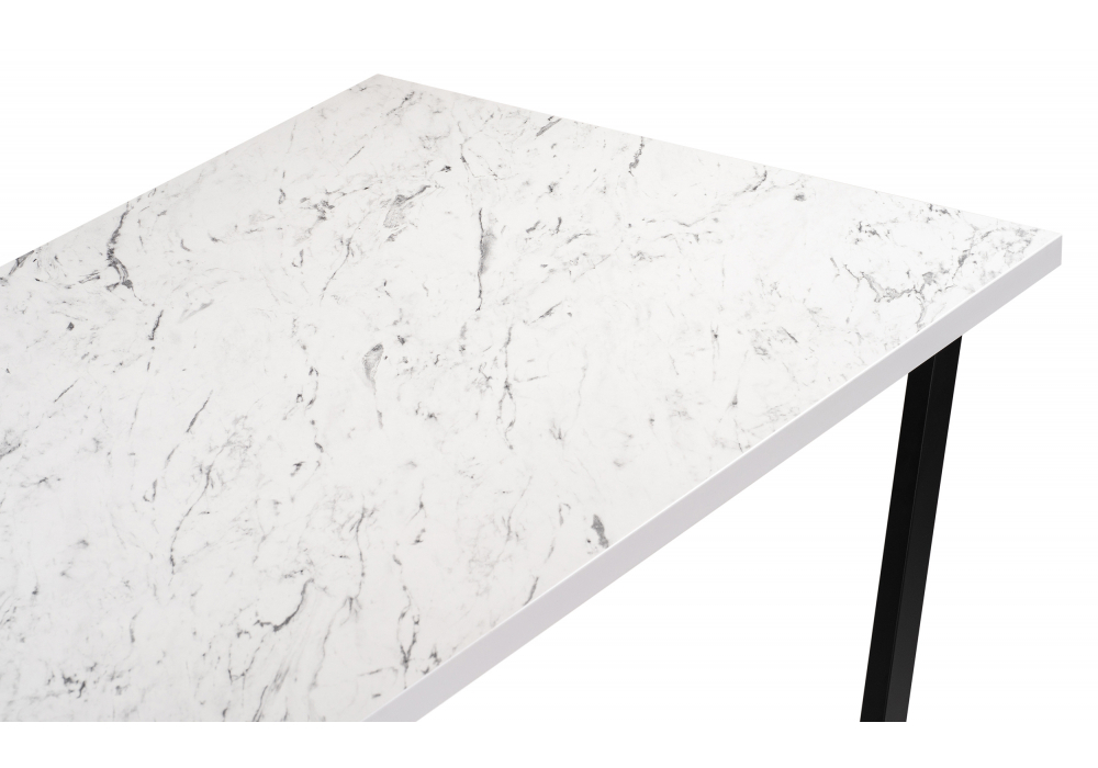 Стол деревянный Woodville Эльпатия 130х75 оникс, черный матовый